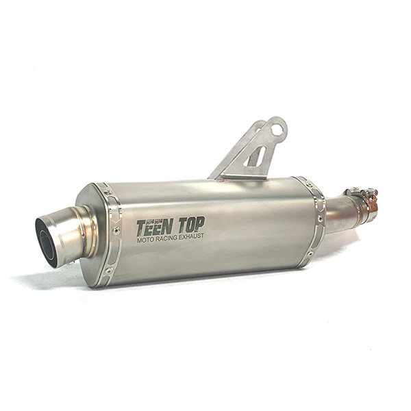 CF Moto 450MT Motorcycle Slip-on Exhaust Steel Connect To Original Exhaust Pipe 2023+